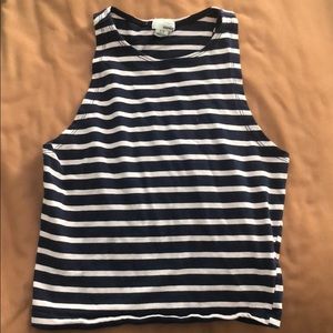Striped Crop Top